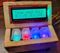 picture of my colorful hardware multitimer