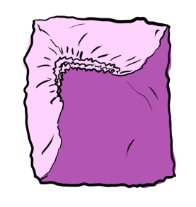A drawing of the quarter sheet as described.