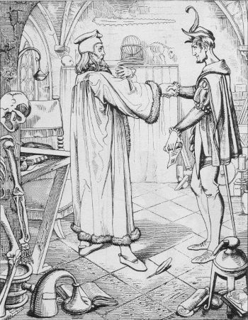 Engraving as described below.